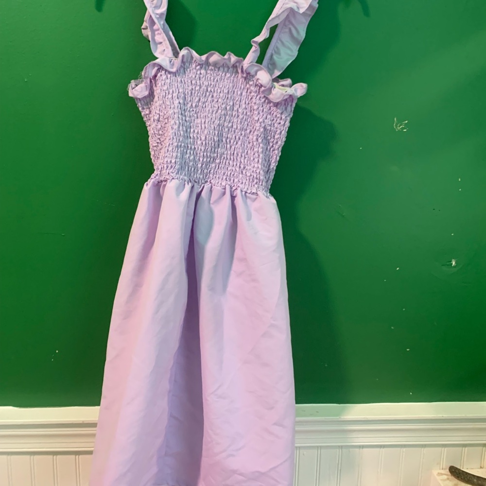 Purple sun dress